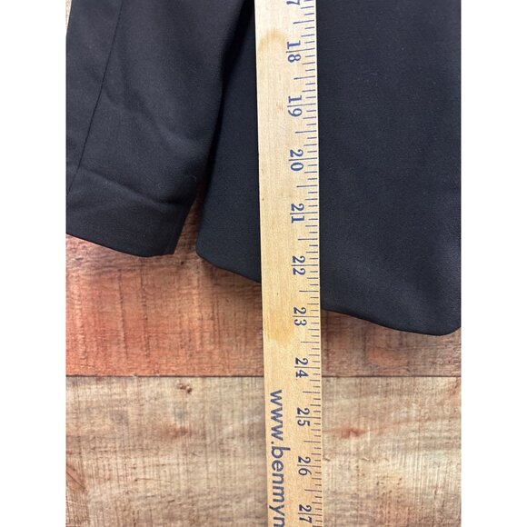 H&M Womens Black Blazer Jacket Size 4 Polyester & Elastane - Picture 4 of 9